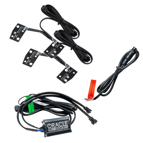 Oracle Headlight Halo Upgrade Kit RGB+W ColorSHIFT 2021 - 2023 Bronco (Signature Headlights) - Speedlogix