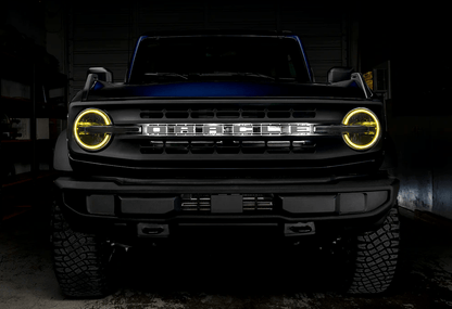 Oracle Headlight Halo Upgrade Kit RGB+W ColorSHIFT 2021 - 2023 Bronco (Signature Headlights) - Speedlogix