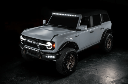 Oracle Integrated Windshield Roof LED Light Bar System 2021 - 2023 Bronco - Speedlogix