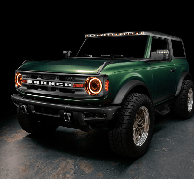 Oracle Integrated Windshield Roof LED Light Bar System 2021 - 2023 Bronco - Speedlogix