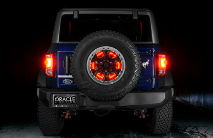 Oracle LED Illuminated Spare Tire Wheel Ring Third Brake Light 2021 - 2023 Bronco - Speedlogix