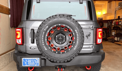 Oracle LED Illuminated Spare Tire Wheel Ring Third Brake Light 2021 - 2023 Bronco - Speedlogix
