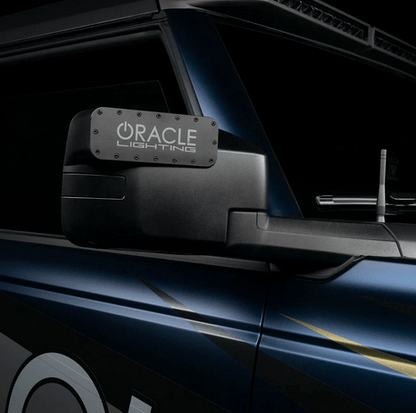 Oracle Magnetic Light Bar Cover for LED Side Mirrors 2021 - 2023 Bronco - Speedlogix