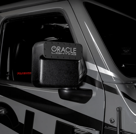 Oracle Magnetic Light Bar Cover for LED Side Mirrors 2021 - 2023 Bronco - Speedlogix