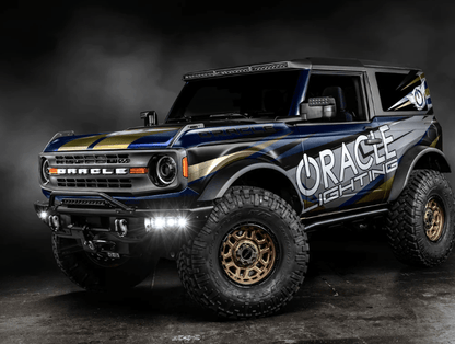 Oracle Triple LED Fog Light Kit for Steel Bumper 2021 - 2023 Bronco - Speedlogix