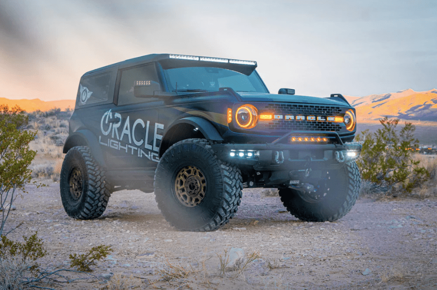 Oracle Triple LED Fog Light Kit for Steel Bumper 2021 - 2023 Bronco - Speedlogix