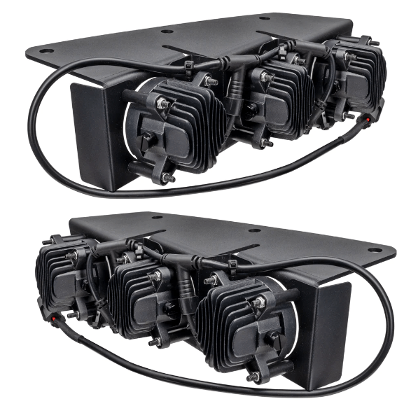 Oracle Triple LED Fog Light Kit for Steel Bumper 2021 - 2023 Bronco - Speedlogix