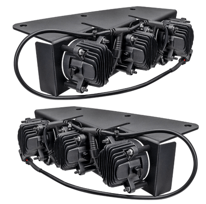 Oracle Triple LED Fog Light Kit for Steel Bumper 2021 - 2023 Bronco - Speedlogix