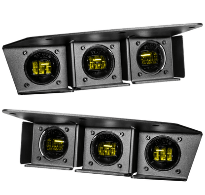 Oracle Triple LED Fog Light Kit for Steel Bumper 2021 - 2023 Bronco - Speedlogix