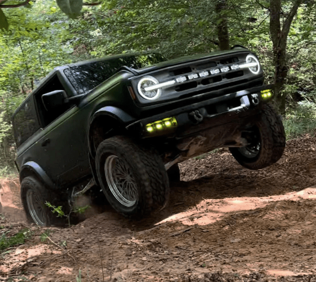 Oracle Triple LED Fog Light Kit for Steel Bumper 2021 - 2023 Bronco - Speedlogix