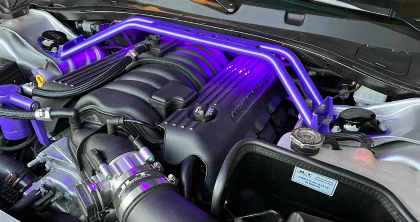 Speedlogix 2 - Point Front Strut Brace 2009 - 2023 Challenger/Charger 5.7L, 6.4L - Speedlogix