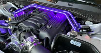 Speedlogix 2 - Point Front Strut Brace 2009 - 2023 Challenger/Charger 5.7L, 6.4L - Speedlogix