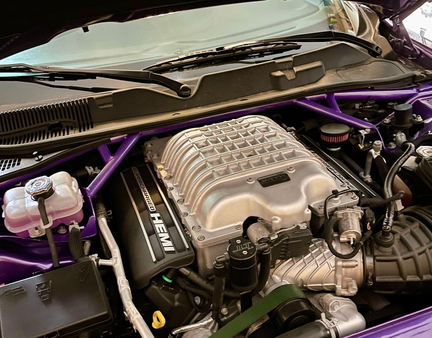 Speedlogix 4 - point Front Strut Tower Brace 2015 - 2023 Challenger/Charger (all engines) - Speedlogix