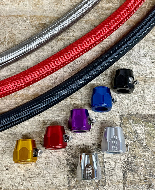 Speedlogix Catch Can Braided Line Kit 2005 - 2023 Challenger/Charger (S Mount) - Speedlogix