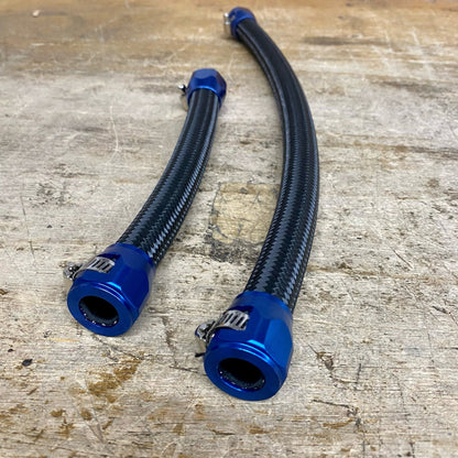 Speedlogix Catch Can Braided Line Kit 2005 - 2023 Challenger/Charger (S Mount) - Speedlogix