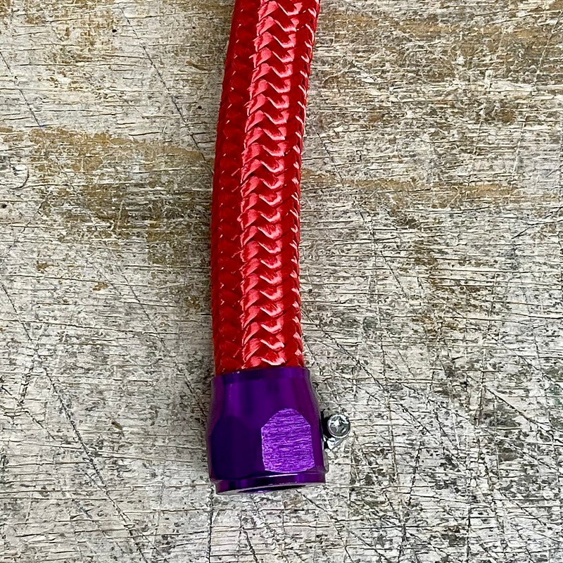 Speedlogix Catch Can Braided Line Kit 2005 - 2023 Challenger/Charger (S Mount) - Speedlogix