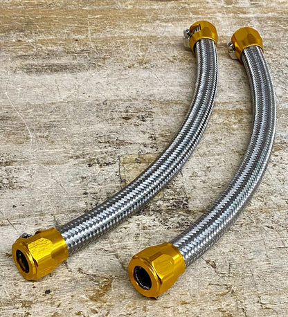 Speedlogix Catch Can Braided Line Kit 2005 - 2023 Challenger/Charger (S Mount) - Speedlogix