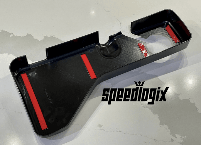 Speedlogix Coolant Tank Cover (Black) 2011 - 2023 Challenger/Charger - Speedlogix