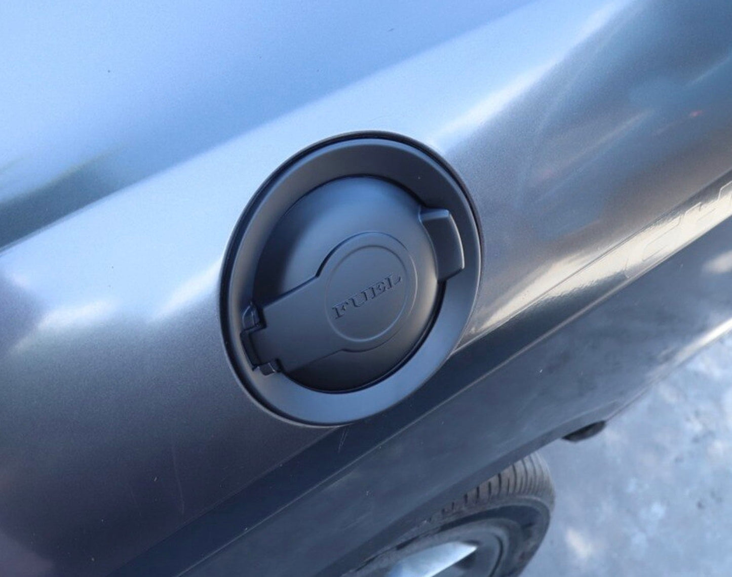 Speedlogix Fuel Door Cover (Black) 2008 - 2023 Challenger - Speedlogix