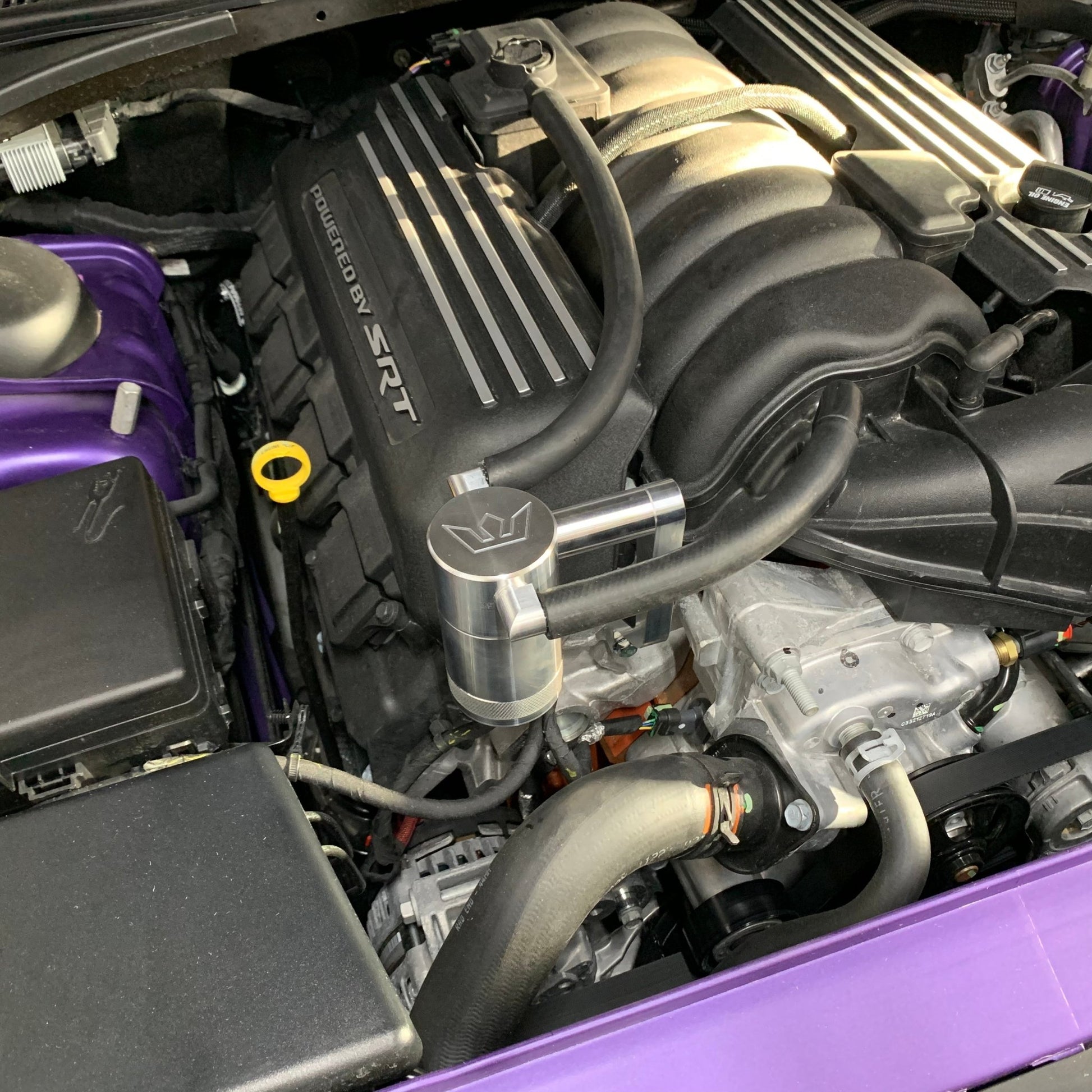 Speedlogix Oil Catch Can 2005 - 2023 Challenger/Charger 392 - Speedlogix