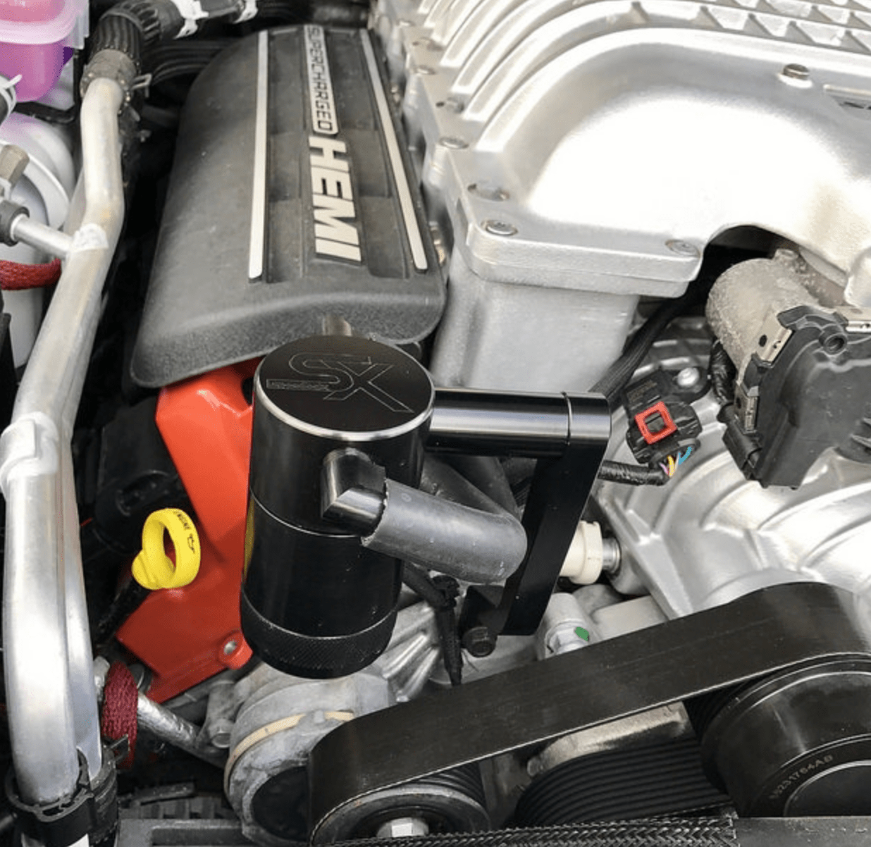 Speedlogix Oil Catch Can 2015 - 2023 Challenger/Charger 6.2L - Speedlogix
