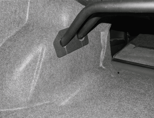 Speedlogix Rear Trunk Brace Close Out Panels - Speedlogix